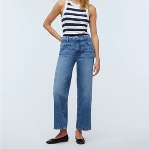 The Emmett Wide-Leg Full Length Jean: Patch Pocket Edition - Tall